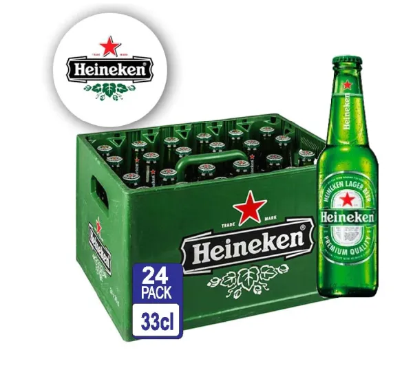 HEINEKEN BOTTLE 33CL x 24
